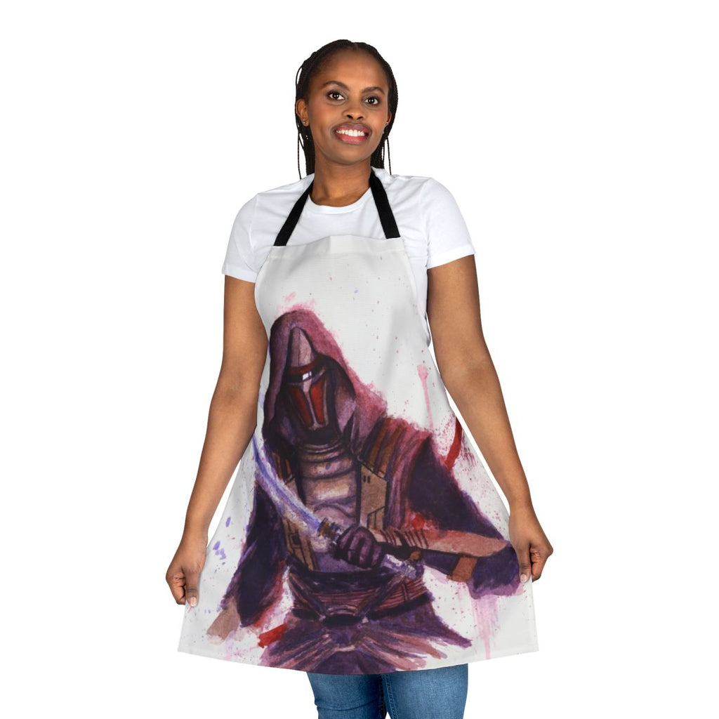 Watercolor Star Wars Jedi Apron with Revan Design