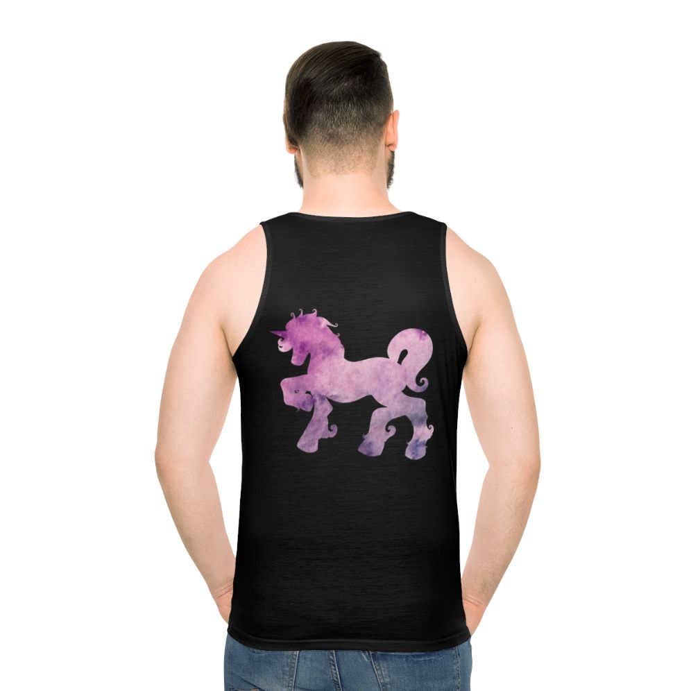 Watercolor unicorn tank top