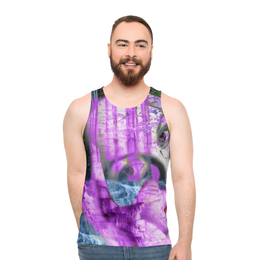 Waterfall unisex fantasy tank top