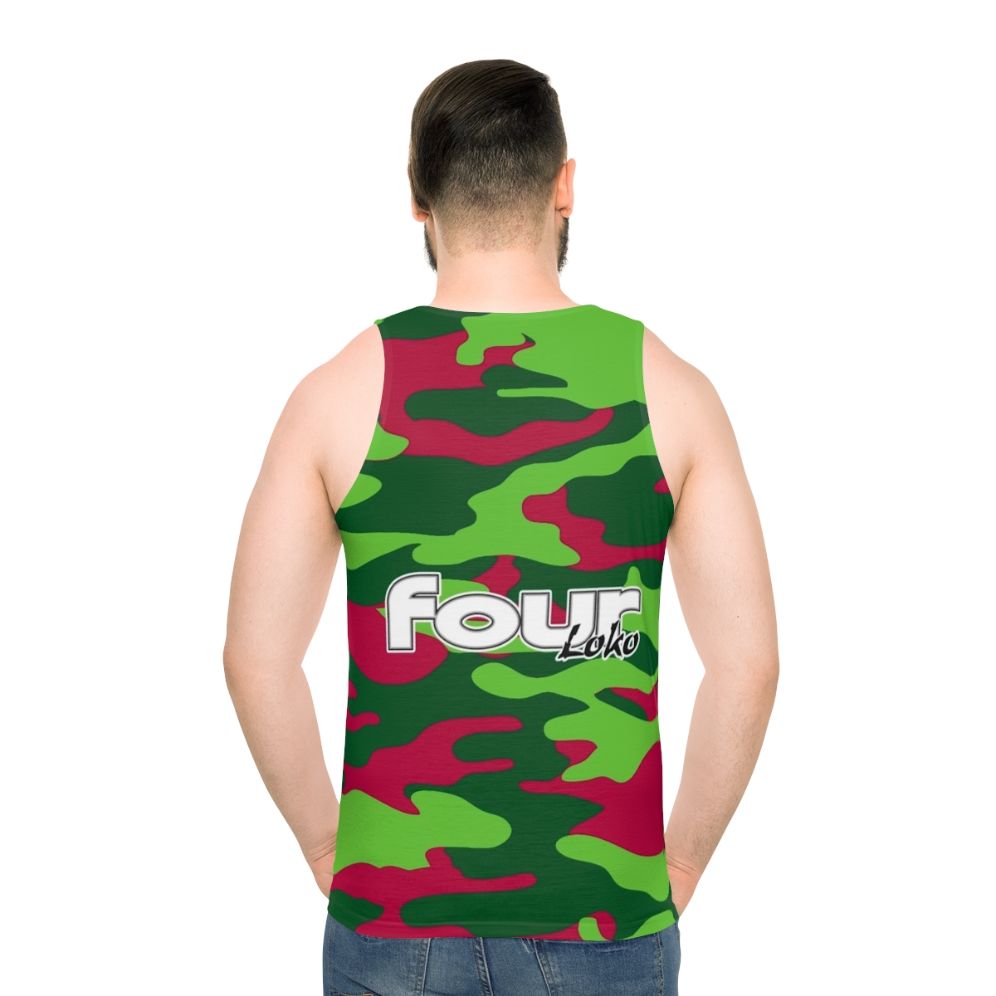 Watermelon Camo 4Loko Unisex Tank Top