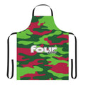 Watermelon camo pattern apron