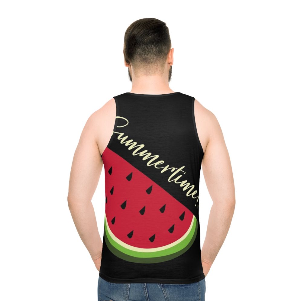 Watermelon Print Unisex Tank Top