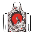 Watership Down themed apron featuring rabbits and literary references