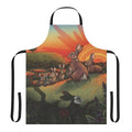 Watership Down themed apron featuring rabbits and literary elements
