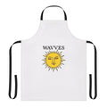 Wavves-inspired cooking apron featuring the band's logo and alternative music style
