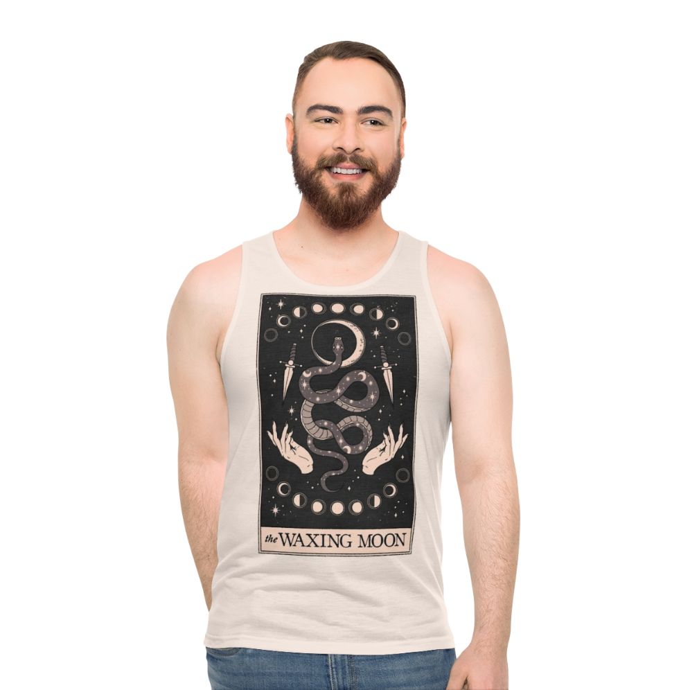 Waxing Moon Unisex Magical Tank Top