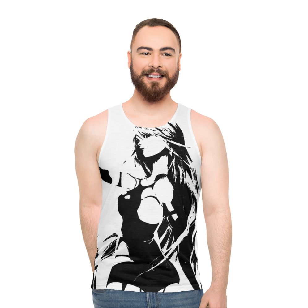 Weathered A2 Nier Automata Unisex Tank Top