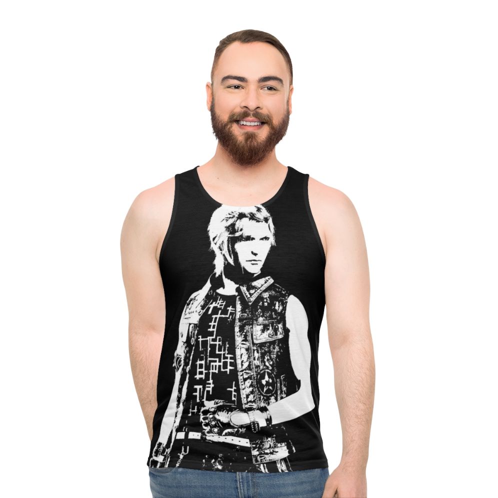 Weathered Prompto Final Fantasy XV Unisex Tank Top