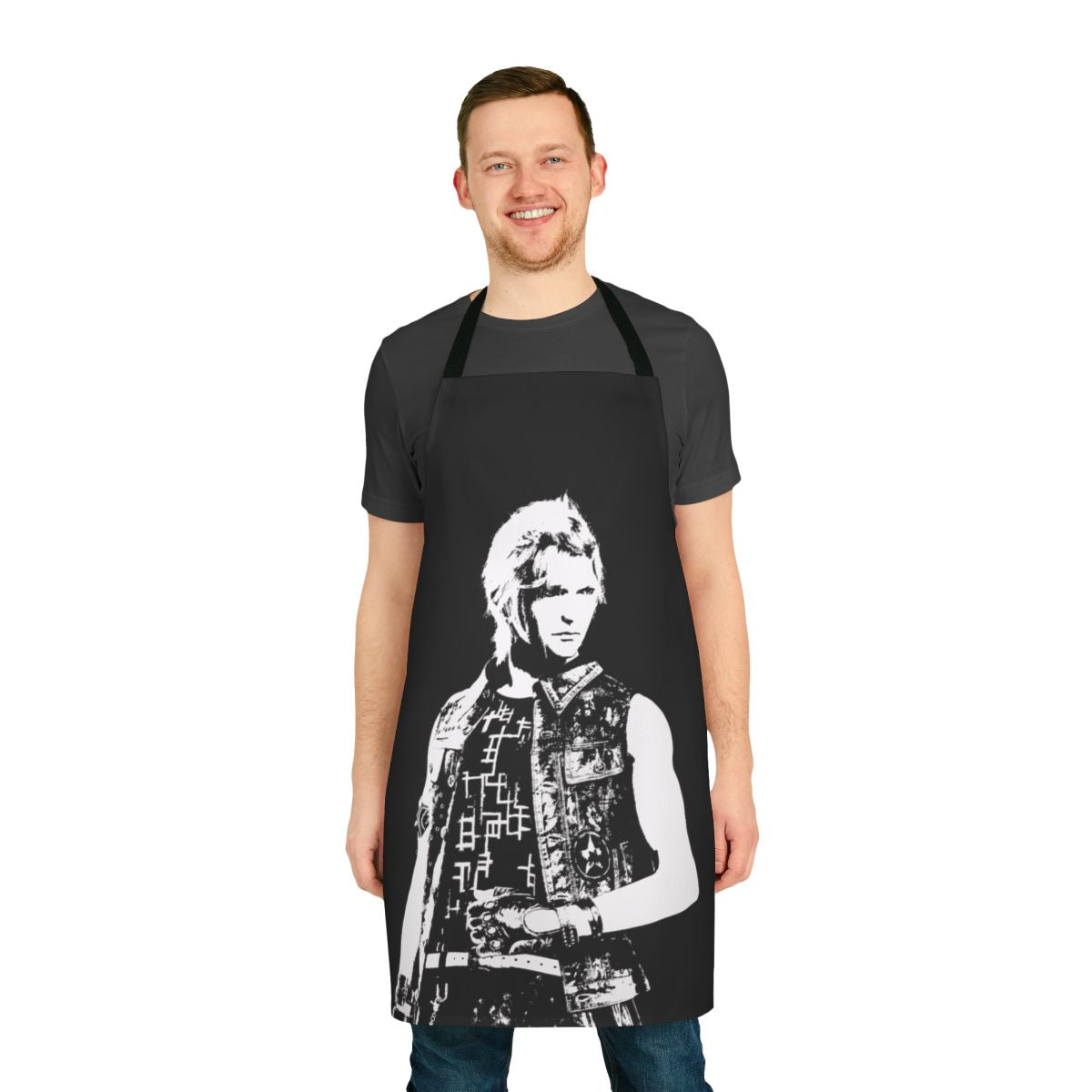 Weathered Prompto-Inspired Final Fantasy XV Apron