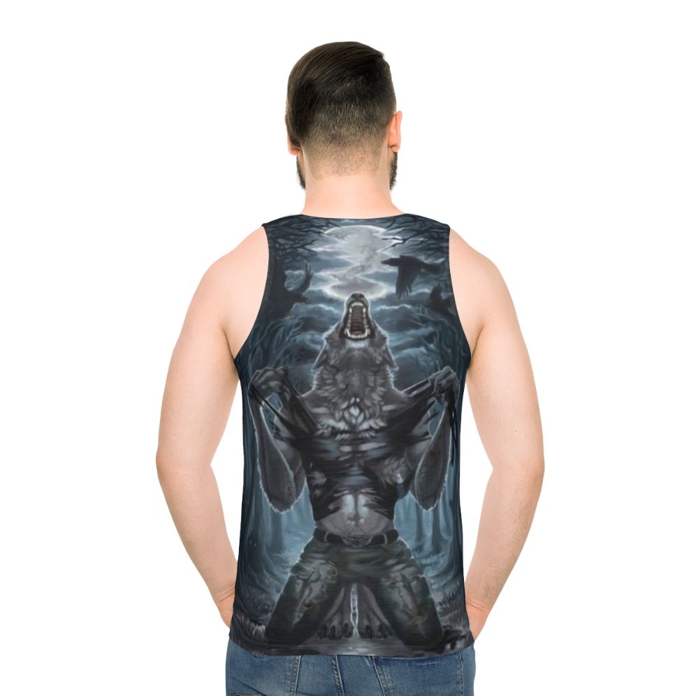 Werewolf ripping meme graphic tshirt