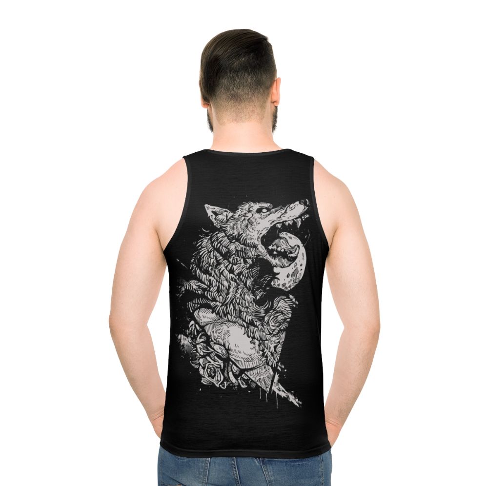 Werewolf unisex tank top