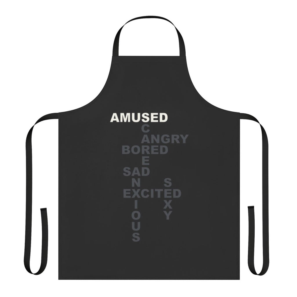 Westworld inspired giggles apron featuring the Westworld logo and a humorous "giggles" design