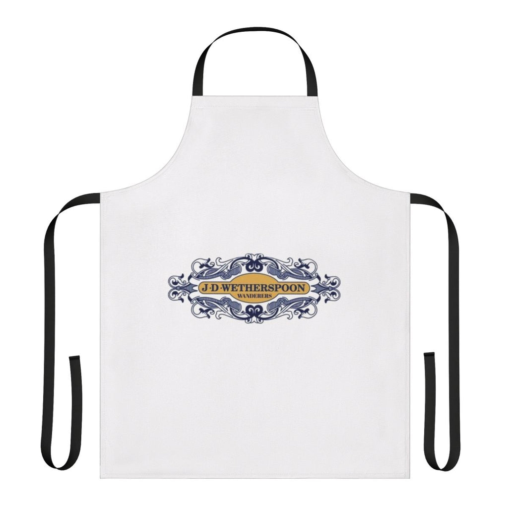 Wetherspoon-inspired apron with Wanderers logo design for hospitality and catering staff