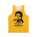 "What You Talkin' About, Willis? Unisex Tank Top featuring 90s TV show reference"