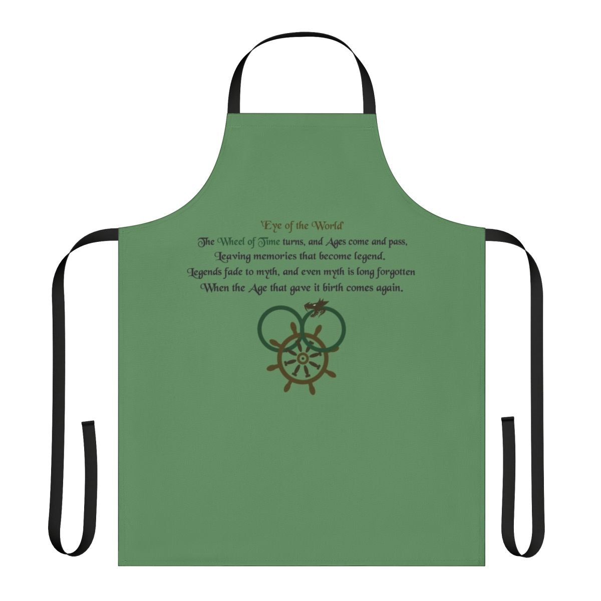Wheel of Time Fantasy Book Quotes Apron