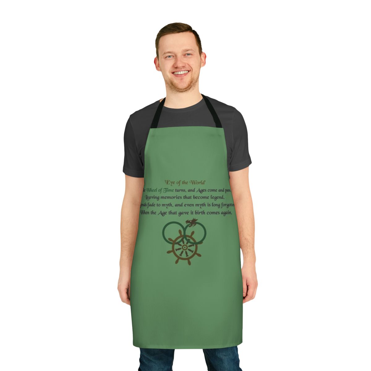 Wheel of Time Fantasy Book Quotes Apron