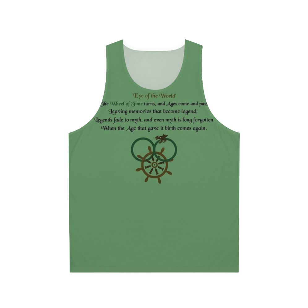 Unisex "Thus Spins The Wheel Of Time" Tank Top