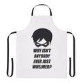 Whelmed superhero apron featuring the iconic Robin character from DC Comics' Young Justice series