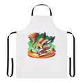 Apron featuring a whimsical design of a mythical desert animal, a magical rabbit.