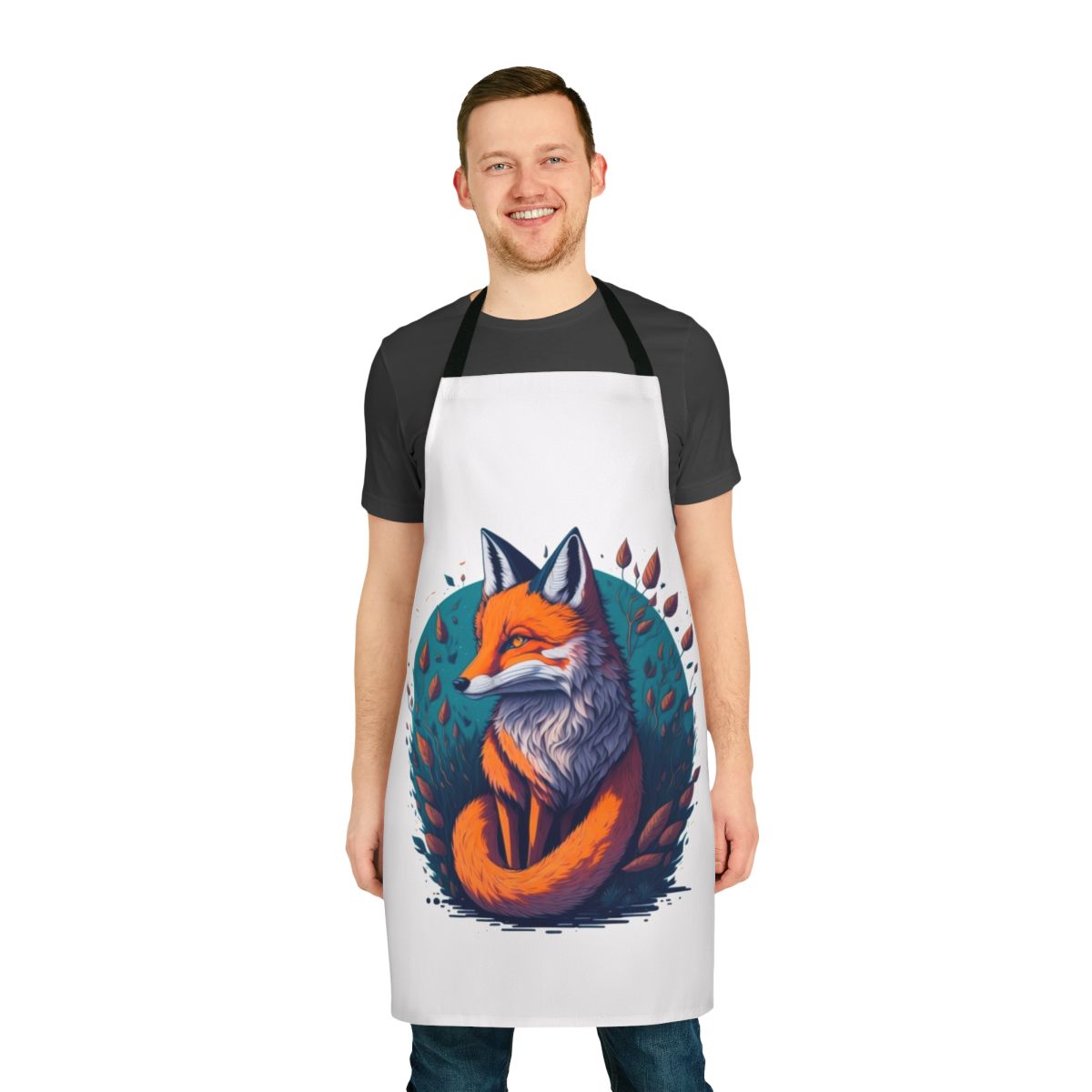 Illustration of a fox-like legendary creature in a whimsical, fantasy-inspired style with watercolor texture.
