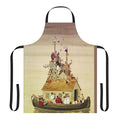 Whimsical apron featuring Noah's Ark illustration by W. Heath Robinson