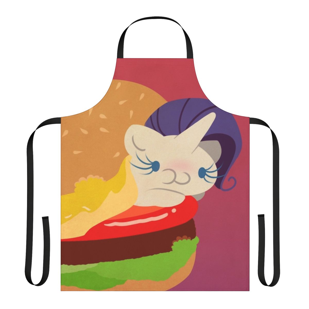 Apron featuring Rarity, a character from the My Little Pony: Friendship is Magic cartoon series