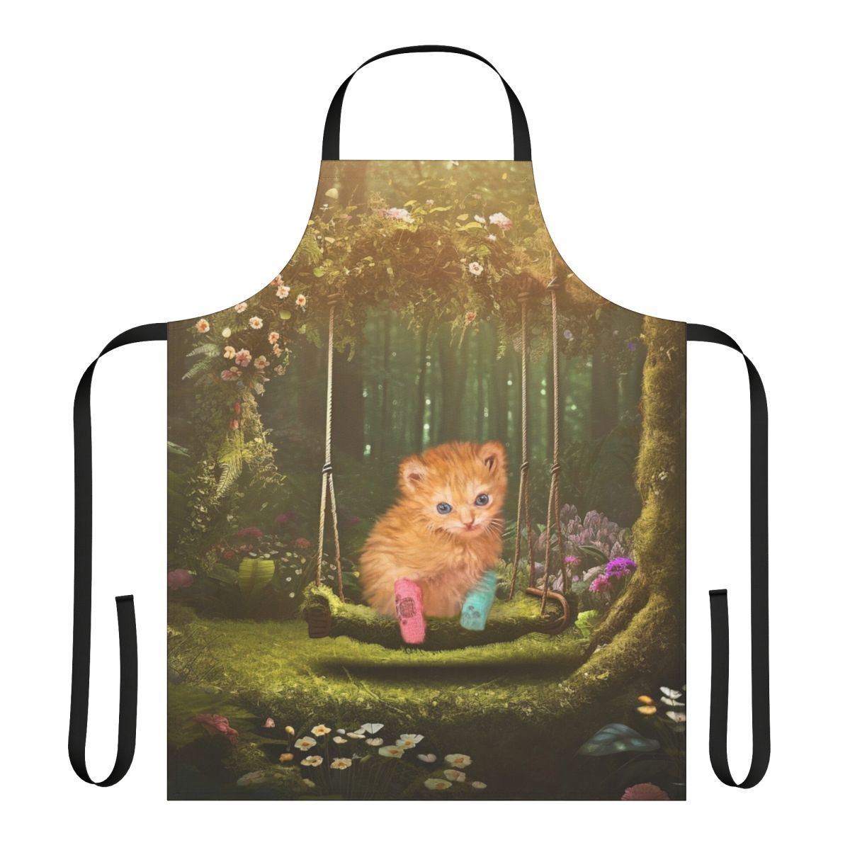 Tater Tot & Cat Themed Apron