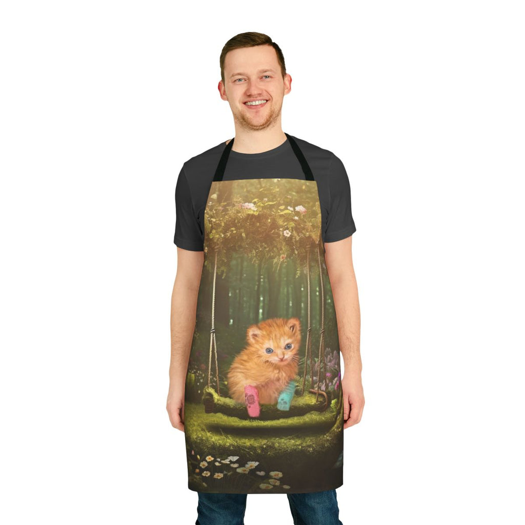 Tater Tot & Cat Themed Apron