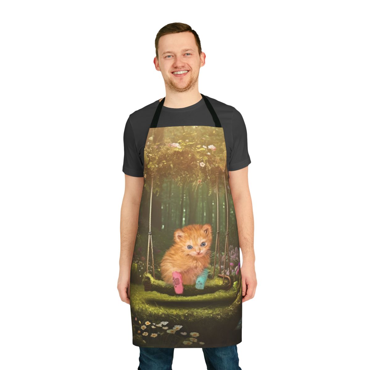 Tater Tot & Cat Themed Apron