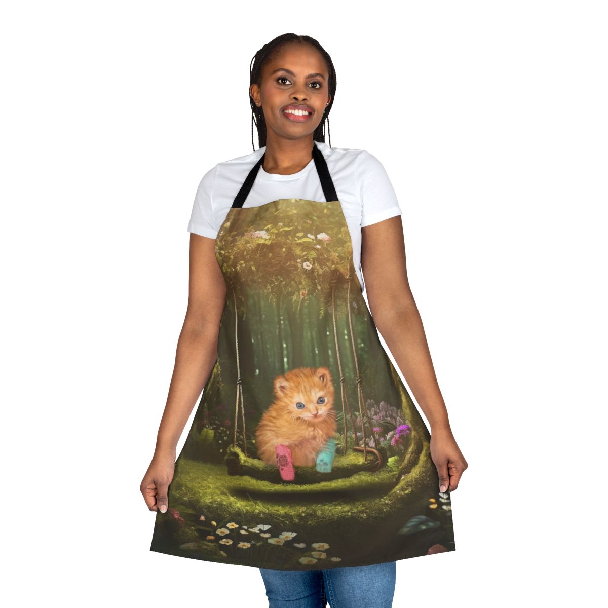 Tater Tot & Cat Themed Apron