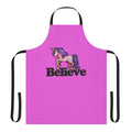 Believe in Unicorns Apron with a magical unicorn design