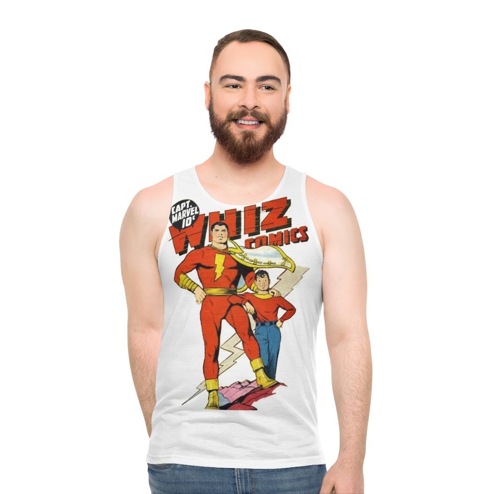 Whiz Comics Golden Age Unisex Tank Top