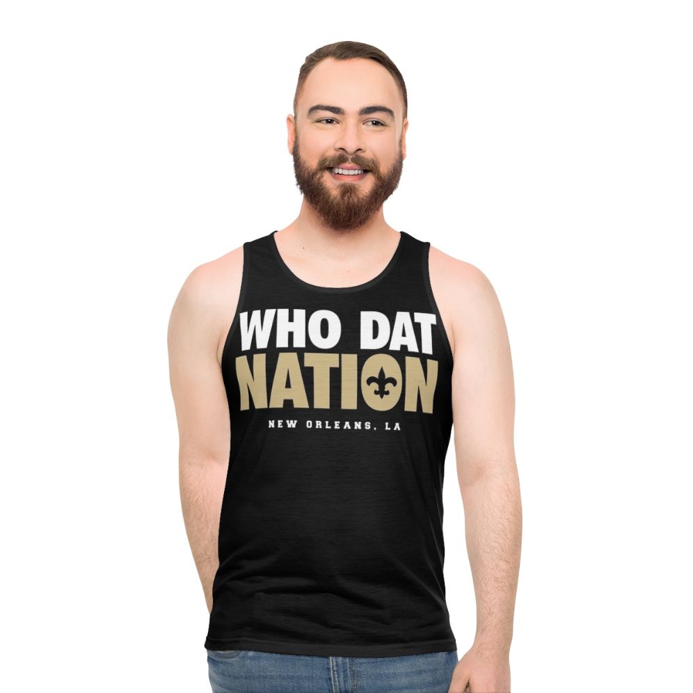 Who Dat Nation Unisex Saints Gaming Tank Top