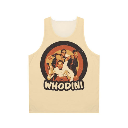 Whodini 80s Old School Hip Hop Unisex Tank Top