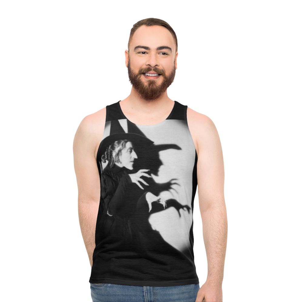 Wicked witch unisex halloween tank top