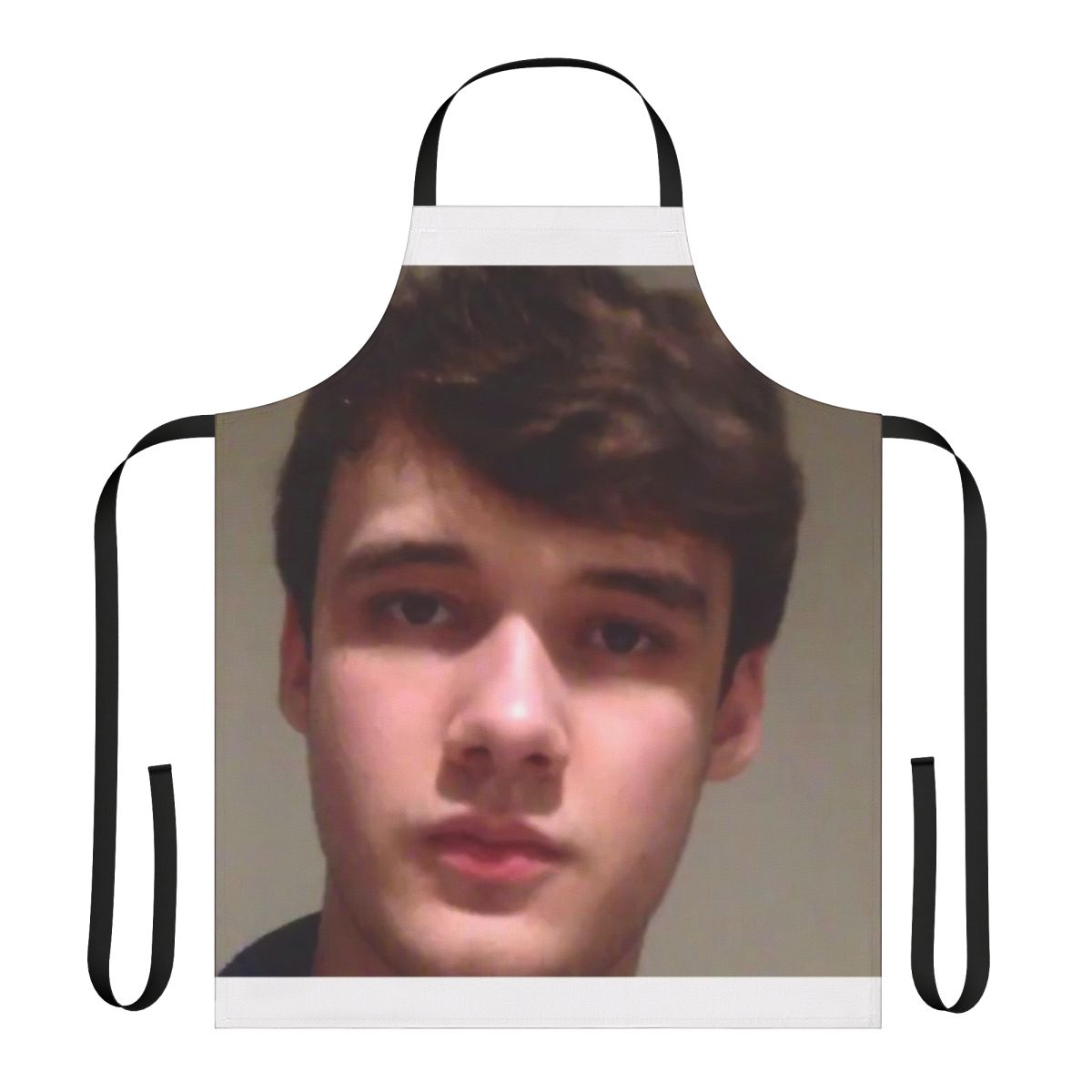 Wilbur Soot-themed cooking apron with adjustable neck strap and waist ties