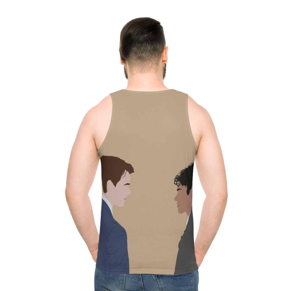 Young Royals Season 3 Unisex Tank Top with Prince Wilhelm and Simon Eriksson Design