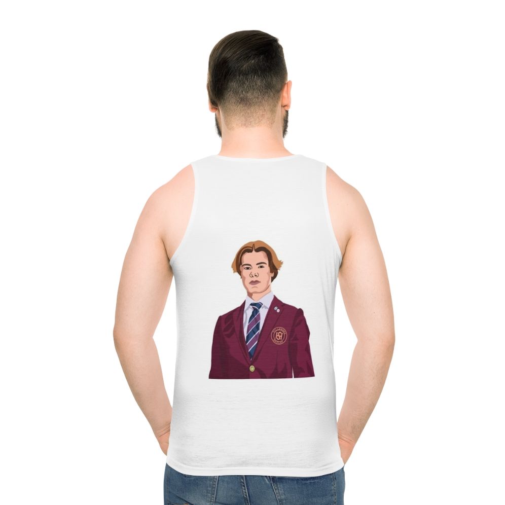 Wilhelm unisex tank top from the Netflix series 'Young Royals'
