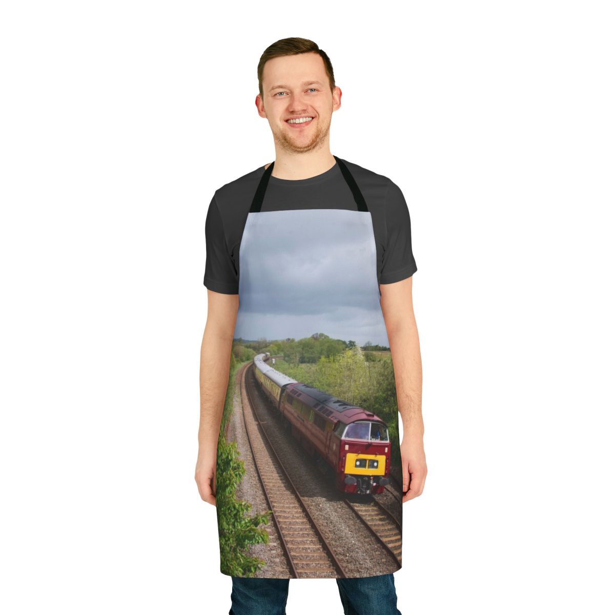 Willand Western-Inspired Apron featuring BR Class 52 Western Diesel Locomotive