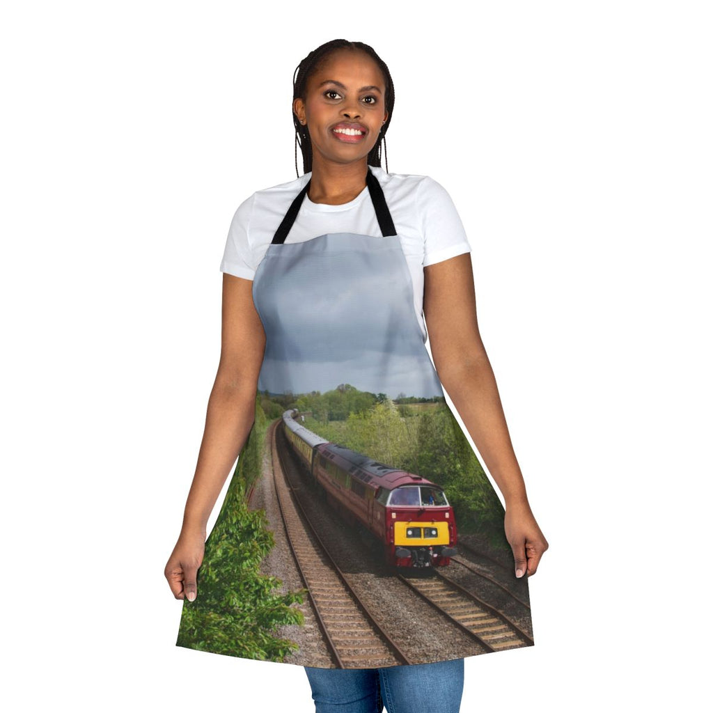 Willand Western-Inspired Apron featuring BR Class 52 Western Diesel Locomotive