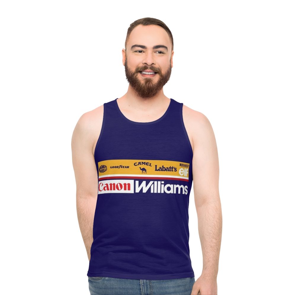 Williams FW14 Formula 1 Unisex Tank Top
