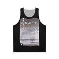 Vintage 'Wind and Wuthering' unisex tank top featuring Genesis album artwork