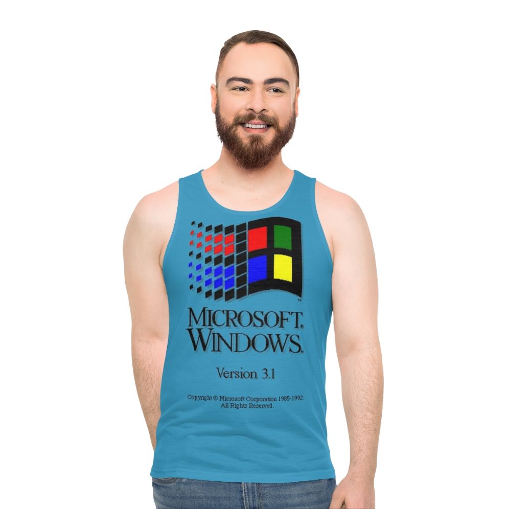 Windows 3.1 Unisex Tank Top