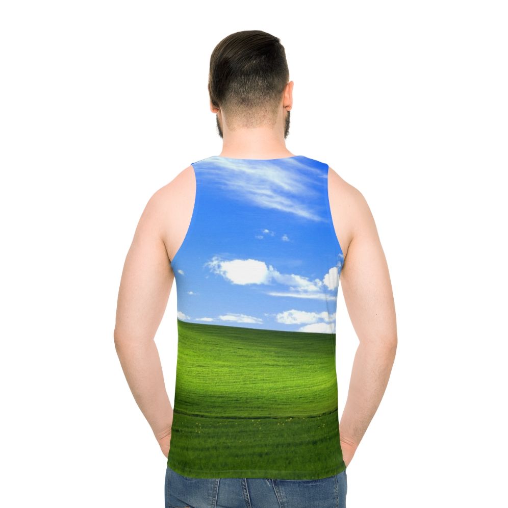 Windows XP Wallpaper Unisex Tank Top