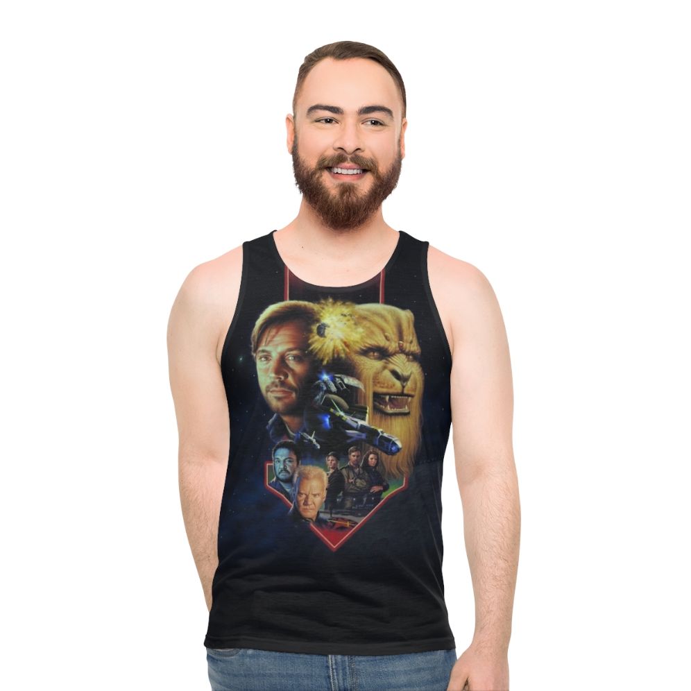 Wing Commander III Key Art Unisex Tank Top