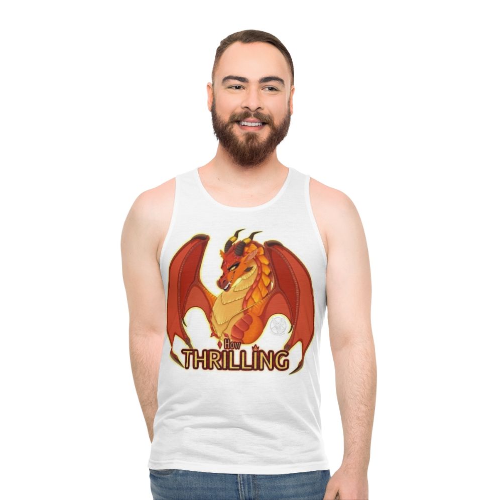 Wings of Fire Queen Scarlet Unisex Tank Top