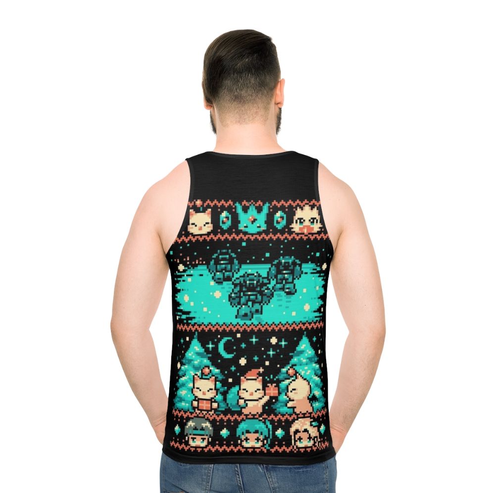 Winter Fantasy Unisex Pixel Art Tank Top