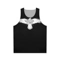 Winter Is Here Unisex Tank Top with White Raven Design