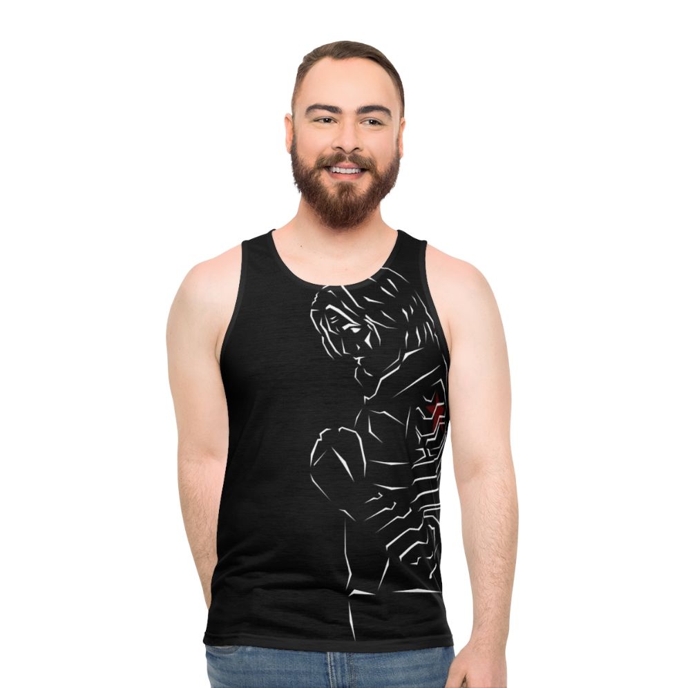 Marvel's Winter Soldier Unisex Tank Top