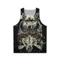 Witchcraft pagan wolf werewolf unisex tank top